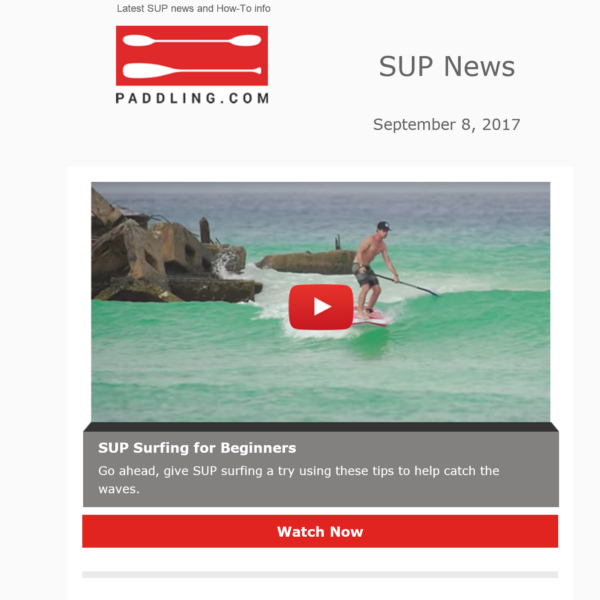 How to SUP Surf Videos