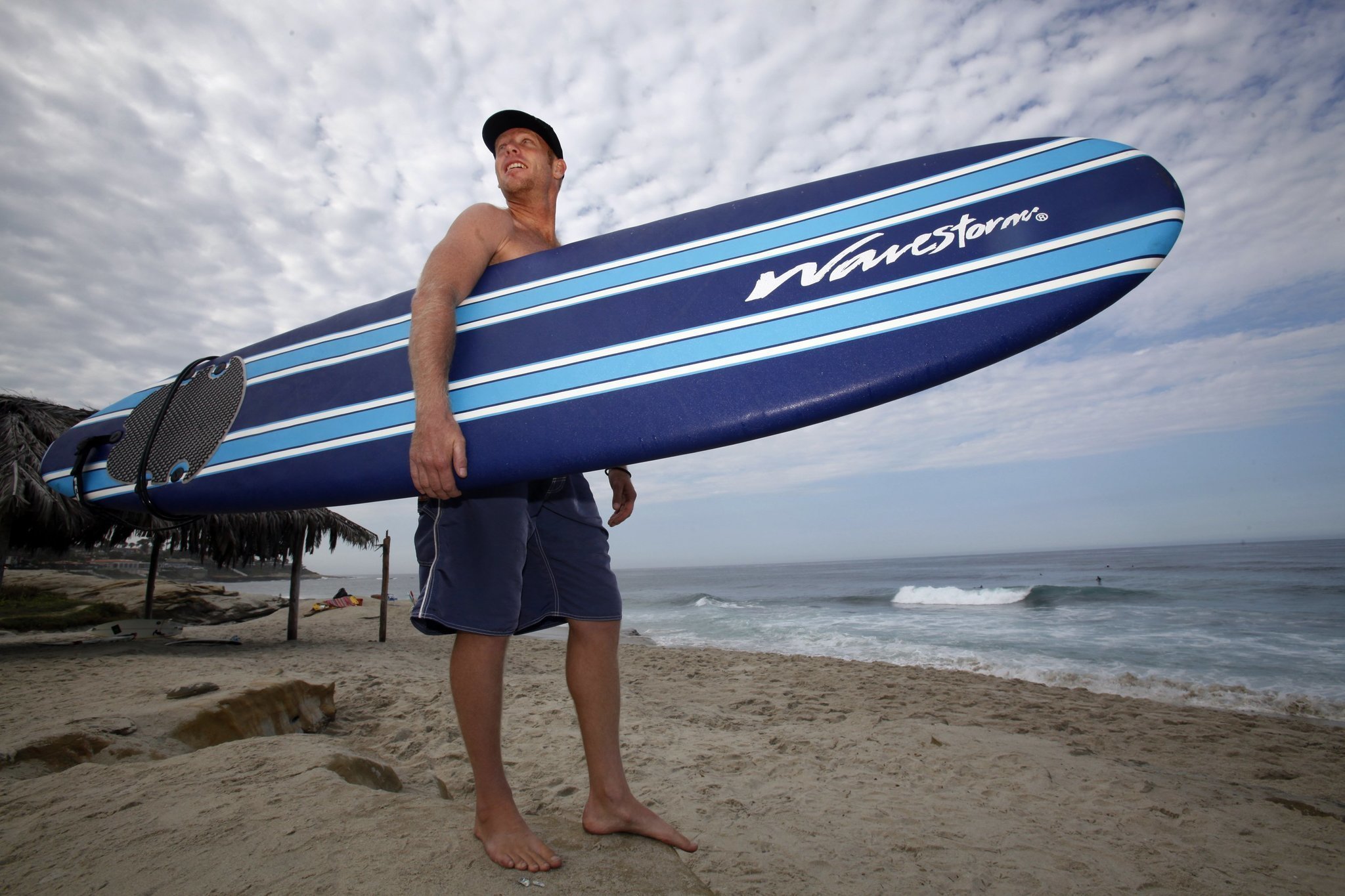 The Costco sold Wavestorm longboard is the most common board in the water