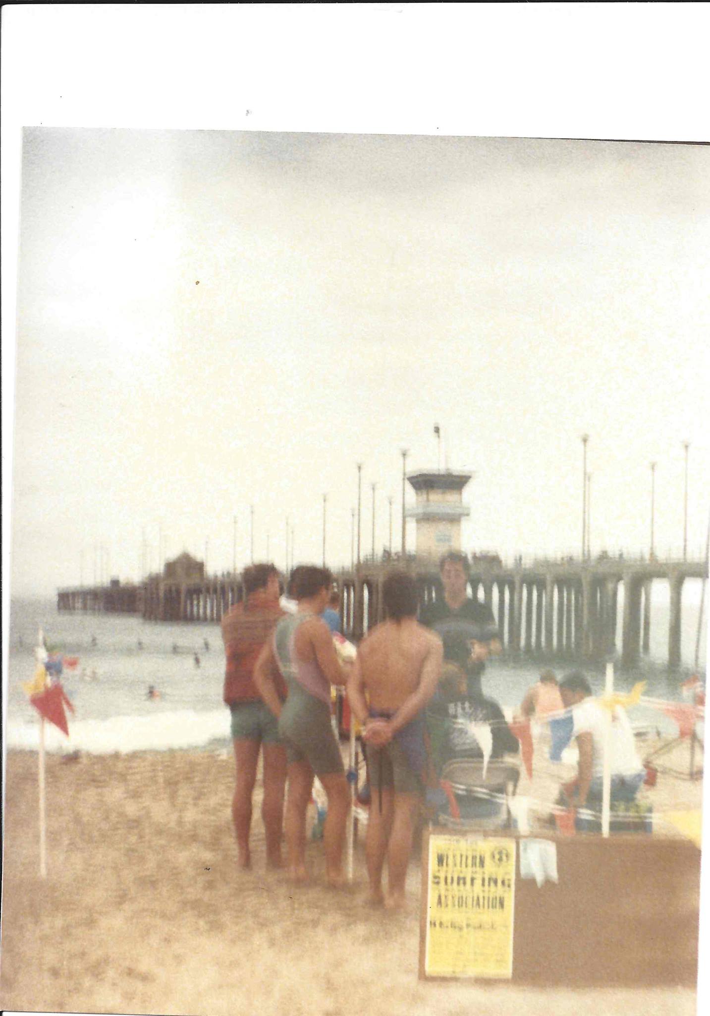 WSA Surf Contest Huntington Beach 1984